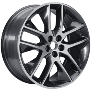 Platišče iz lahke zlitine 20" 5 x 2 kraki, srebrn